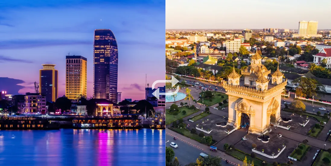 Phnom Penh - Vientiane